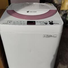 2013年式SHARP6.0kg洗濯機