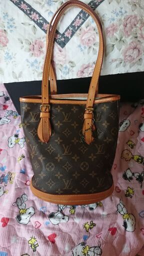 ルイヴィトン トートバッグ小型 リメイク等に
