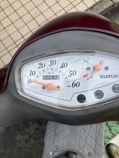東京大塚発スズキ・レッツ4 CA45A　現役バイク！