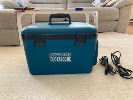 ツインバード TWINBIRD デュオカーゴ DUO CARGO -DX 2電源式ポータブル電子温冷ボックス AC100v DC12v