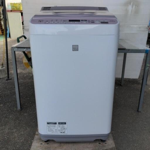 SHARP　電気洗濯乾燥機　5.5キロ　ES-T5E3-KP　2016年式