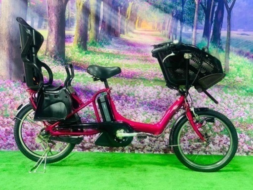 Ⅳ 4410 長生き8.9A 新品日本製タイヤ　子供乗せ電動自転車