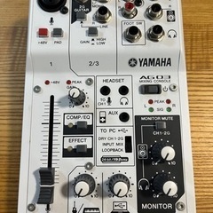 YAMAHA AG03+ライブ配信セット