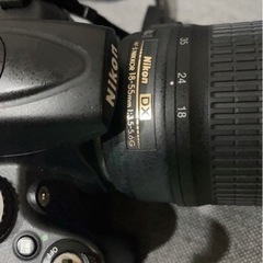 Nikon D5000 他単焦点、バック付属