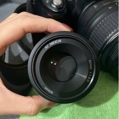 Nikon D5000 他単焦点、バック付属