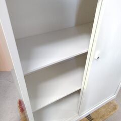 中古　SEIKO製　引き違い書庫　ALZ-S34　鍵付き　【Q0929-05松】