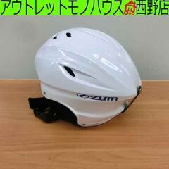 ツマ ヘルメット スノボ用 Lサイズ ZUMA ホワイト 札幌市...
