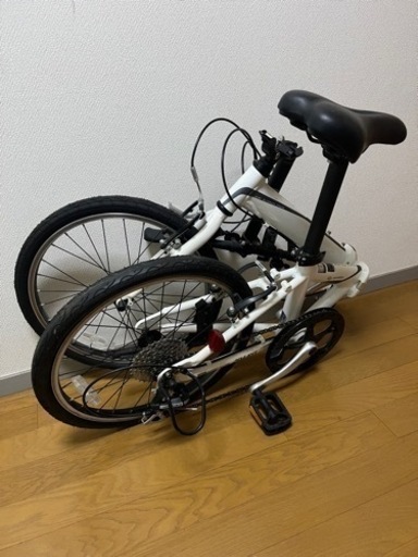 （取引終了）簡単に運べて何処でもチョイ乗り　折りたたみ自転車 取引終了）簡単に運べて何処でもチョイ乗り 折りたたみ自転車
