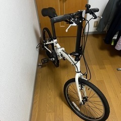 （取引終了）簡単に運べて何処でもチョイ乗り　折りたたみ自転車 取引終了）簡単に運べて何処でもチョイ乗り 折りたたみ自転車