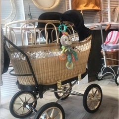 ❗️お安くしました❗️東京乳母車 プスプス 安全フェンス、荷物フック付き