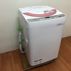 シャープ 全自動洗濯機 6.0kg ES-GE60R K10-10