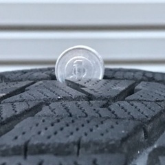 値下げ、3スタッドレス235/55/18 5H PCD114.3 アルミ付