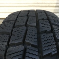 4スタッドレス155/65/14 4H PCD100 アルミ付4本セット