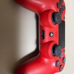 PS4純正コントローラー　赤
