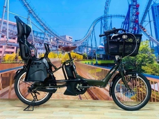 Ⅳ 4380 超高性能バッテリー12.8A　新品日本製タイヤ　子供乗せ電動自転車