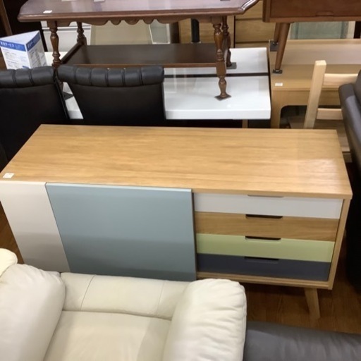 チェイサーサイドボード WOODMAN Abbey wood 縦71×横135×奥47
