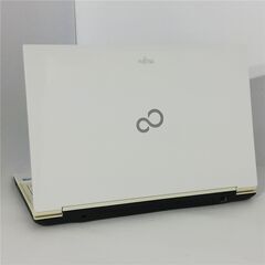 保証付 新品SSD 15.6型 ノートパソコン 富士通 AH42/K 中古美品 