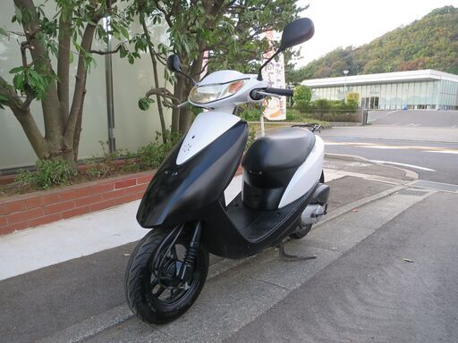 ホンダ DIO(AF62:4サイクル)　実働中古美車　バッテリー新品　リアタイヤ新品　ホワイト外装部新品　ナンバー登録書類付き（無料）