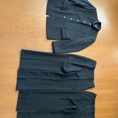 値下げしました】男子学生服165上下（夏冬用ズボン）☆170同セット