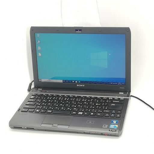 保証付 高速SSD 13.3型 ノートパソコン SONY VPCS139FJ 中古良品 Core i3 4GB DVDマルチ 無線 Bluetooth Webカメラ Windows10 Office