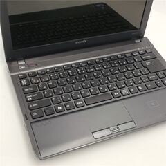 保証付 高速SSD 13.3型 ノートパソコン SONY VPCS139FJ 中古良品 Core 