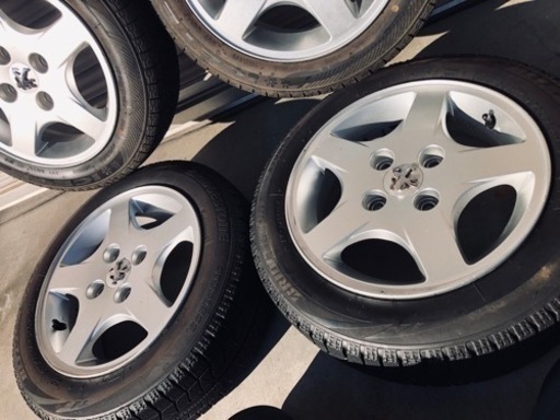 冬タイヤ 155/65R14 プジョー用BBSアルミ付き4本組 【公式通販】