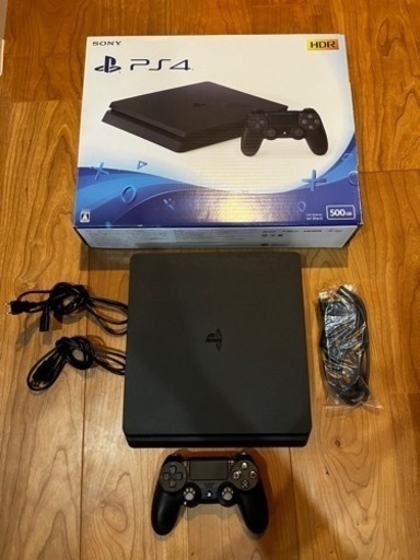 終了】PS4ジェット・ブラック500GB CUH-2000AB01 箱付き - パソコン