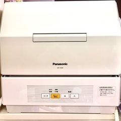 【美品】パナソニック食器洗い乾燥機 プチ食洗 NP-TCM4-W...