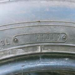 DUNLOP　スタッドレス　6本　トラック　ランクル貨物LTタイヤ205/70/16 2019年製　バリ山