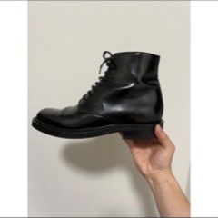 最終値下げ！定価12万] サンローラン ガラスレザーブーツ