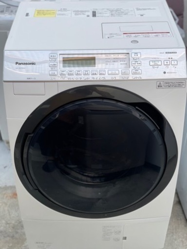 送料・設置込み　ドラム式洗濯乾燥機　10kg/6kg Panasonic 2020年