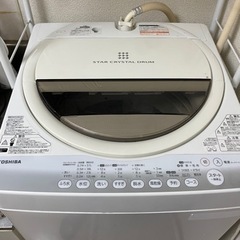 TOSHIBA 縦型洗濯機　6キロ