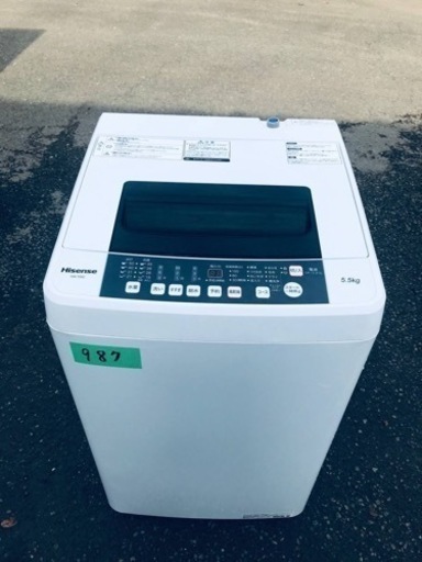 987番 Hisense✨全自動電気洗濯機✨HW-T55C‼️
