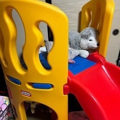 little tikes リトルタイクス　滑り台とロッキングホース