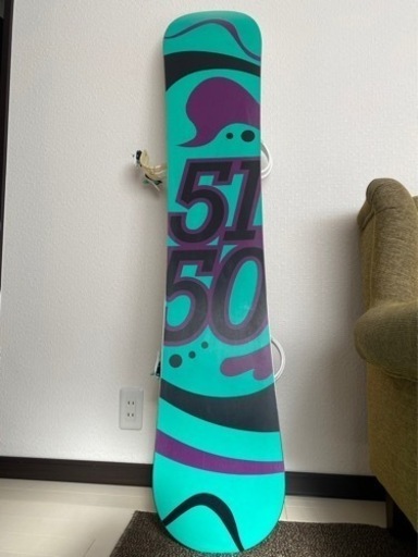 レディース スノーボードセット ワックスつき スノーボード レディース