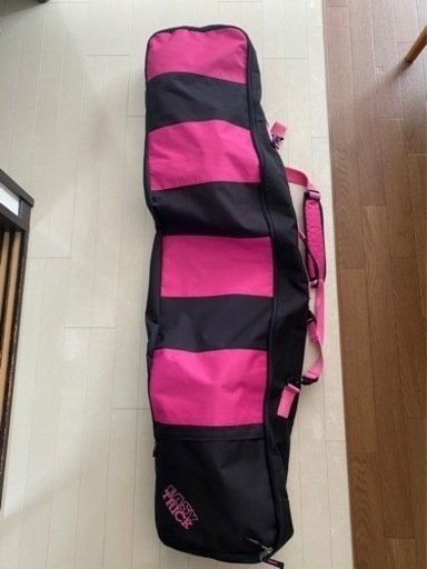 スノーボード ブラック/ピンク セット レディース スノーボードセット ワックスつき