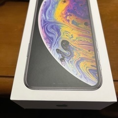 iPhoneXs 箱　付属品あり