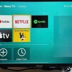32型 スマートTV Hisense お引き取り者様決定
