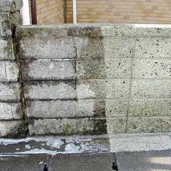 年末掃除✨高圧洗浄機ケルヒャーで塀を綺麗にします(^^)