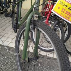 ★PIGURETSU/26インチ/マウンテンバイク/ギア付き/グリーン★