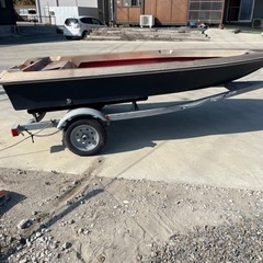 FRP13ftボートトレーラー