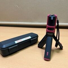 パナソニック レーザーマーカー 墨出し名人 ケータイ型 ピンク BTL1000P 壁一文字 USED品現状にて 引取歓迎！ パナソニック レーザーマーカー 墨出し名人 ケータイ型 ピンク