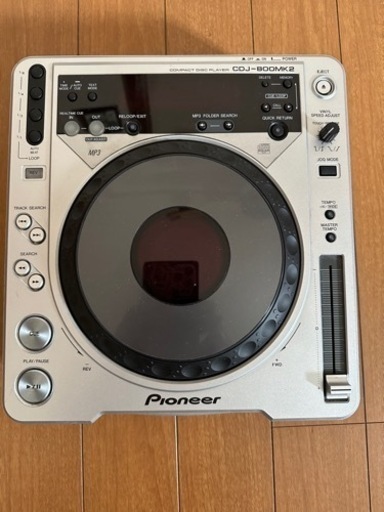 Pioneer DJ用CDプレーヤー　　CDJ-800MK2