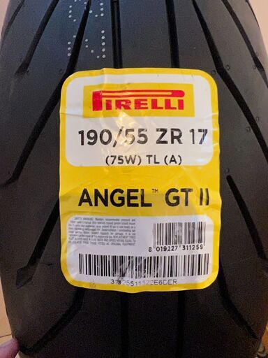 海外最新 エンジェルGT2 PIRELLI ピレリ 190/55 使用バイクタイヤ 17 ZR その他