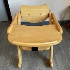【ネット決済】大和屋　アルク　木製くまのローチェア