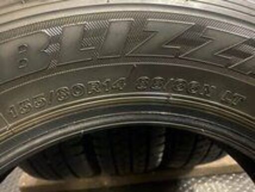 BS BLIZZAK VL1 155/80R14 88/86N LT 14インチ スタッドレス 4本 2020 BS BLIZZAK VL1 155/80R14 88/86N LT 14インチ スタッドレス 4本 2020