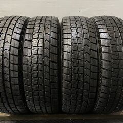 DUNLOP WINTER MAXX WM02 175/65R15 15インチ スタッドレス 4本 2018年製 バリ溝 キューブ ポルテ カローラアクシオ等　(TC656) クレジットカード QRコード決済可能
