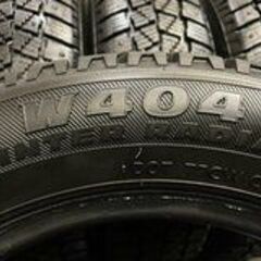 HANKOOK W404 165/65R14 14インチ スパイクタイヤ 4本 バリ溝 (TA656 