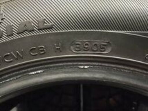 HANKOOK W404 165/65R14 14インチ スパイクタイヤ 4本 バリ溝 (TA656 