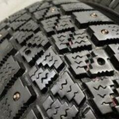 HANKOOK W404 165/65R14 14インチ スパイクタイヤ 4本 バリ溝 (TA656 